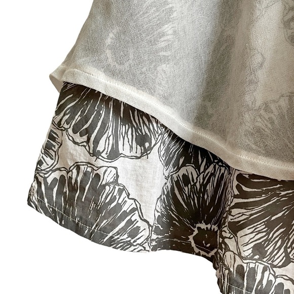 Angels Never Die Boho Sleeveless Layered FloralAsymmetrical Dress - Picture 8 of 14